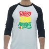 EVERY LITTLE THING IS GONNA BE ALRIGHT - Adult Baseball Tee 3/4 Sleeve