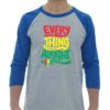EVERY LITTLE THING IS GONNA BE ALRIGHT - Adult Baseball Tee 3/4 Sleeve