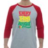 EVERY LITTLE THING IS GONNA BE ALRIGHT - Adult Baseball Tee 3/4 Sleeve