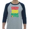 EVERY LITTLE THING IS GONNA BE ALRIGHT - Adult Baseball Tee 3/4 Sleeve