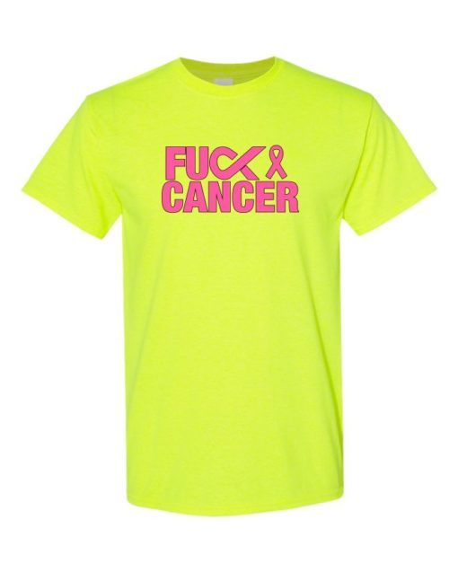 FUCK CANCER - Adult Round-neck T-shirt