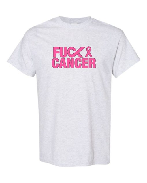 FUCK CANCER - Adult Round-neck T-shirt