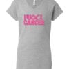 FUCK CANCER - Women's V-neck T-shirt