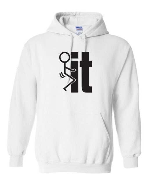 FUCK IT - Cotton Ouaté Kangourou (Unisexe) Pour Adulte
