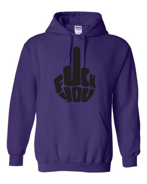 FUCK YOU - Adult Hooded Sweatshirt (Unisex)