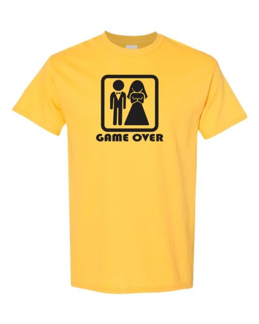GAME OVER - T-shirt Col Rond Pour Adultes