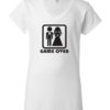 GAME OVER - Women's V-neck T-shirt