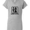 GAME OVER - Women's V-neck T-shirt