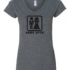 GAME OVER - Women's V-neck T-shirt