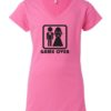 GAME OVER - Women's V-neck T-shirt