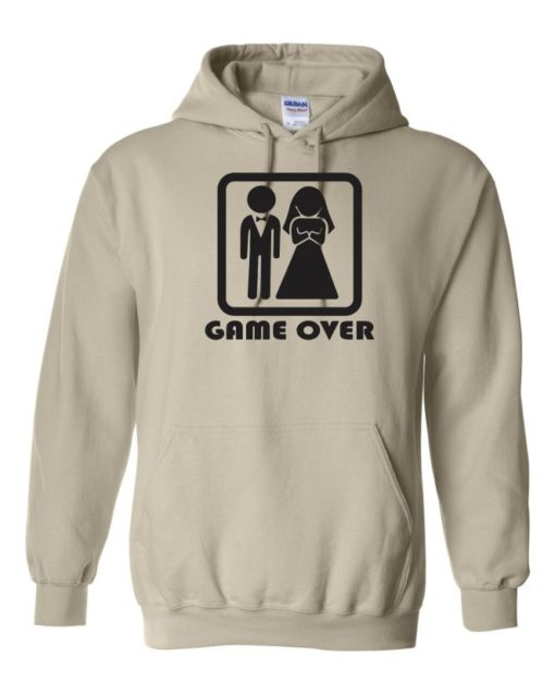 GAME OVER - Adult Hooded Sweatshirt (Unisex)