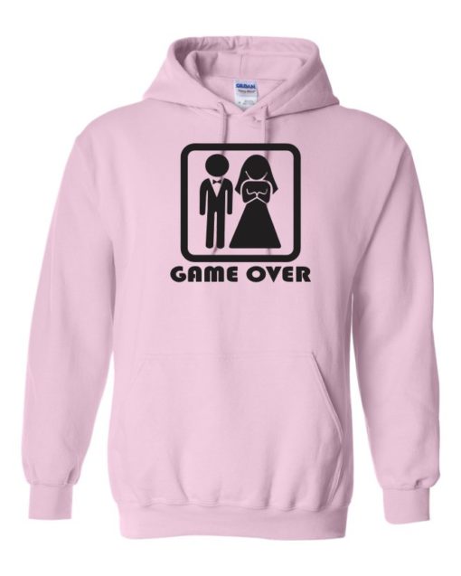 GAME OVER - Adult Hooded Sweatshirt (Unisex)