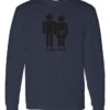 GAME OVER PREGNANT - Adult Long Sleeve Round-neck T-shirt