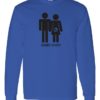 GAME OVER PREGNANT - Adult Long Sleeve Round-neck T-shirt