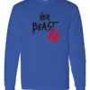 HER BEAST - Adult Long Sleeve Round-neck T-shirt