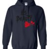 HIS BEAUTY - Adult Hooded Sweatshirt (Unisex)