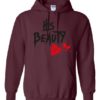 HIS BEAUTY - Adult Hooded Sweatshirt (Unisex)