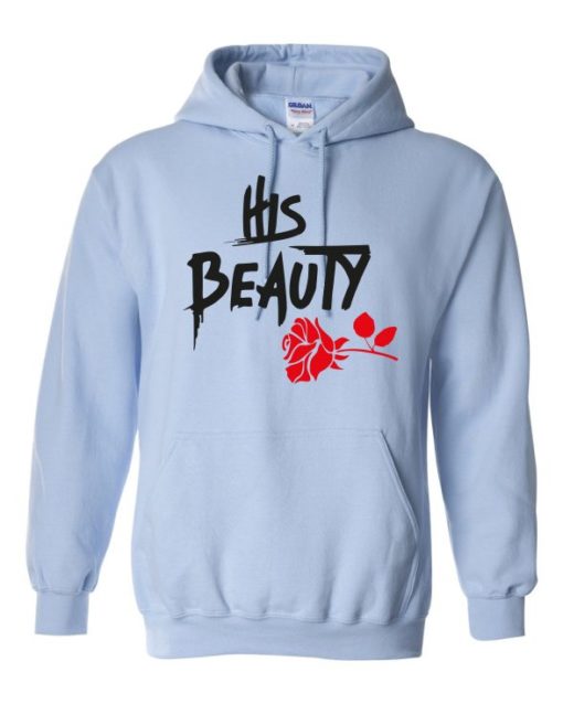 HIS BEAUTY - Adult Hooded Sweatshirt (Unisex)