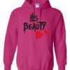 HIS BEAUTY - Adult Hooded Sweatshirt (Unisex)