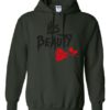 HIS BEAUTY - Adult Hooded Sweatshirt (Unisex)