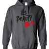 HIS BEAUTY - Adult Hooded Sweatshirt (Unisex)