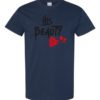 HIS BEAUTY - Adult Round-neck T-shirt