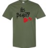 HIS BEAUTY - Adult Round-neck T-shirt