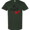 HIS BEAUTY - Adult Round-neck T-shirt