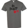 HIS BEAUTY - Adult Round-neck T-shirt