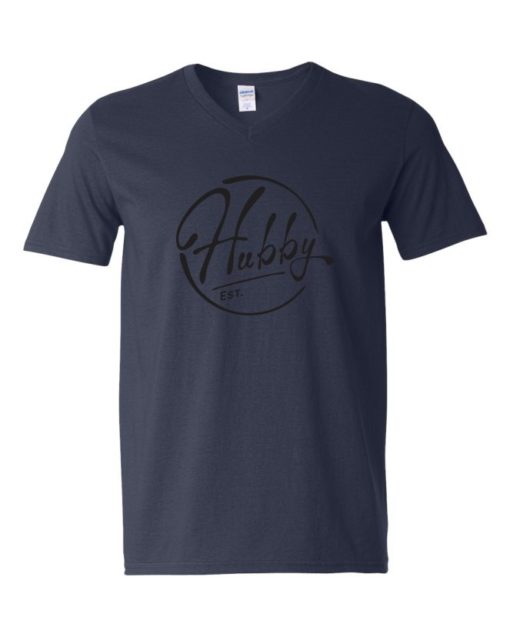 HUBBY - T-shirt Col V Pour Adultes