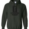 I POOPED TODAY - Cotton Ouaté Kangourou (Unisexe) Pour Adulte