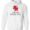 I AM HER MISSING PIECE - Adult Hooded Sweatshirt (Unisex)