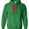 I AM HER MISSING PIECE - Adult Hooded Sweatshirt (Unisex)