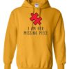I AM HER MISSING PIECE - Adult Hooded Sweatshirt (Unisex)