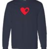 I AM HIS MISSING PIECE - Adult Long Sleeve Round-neck T-shirt