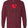 I AM HIS MISSING PIECE - Adult Long Sleeve Round-neck T-shirt