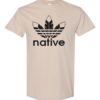 NATIVE - Adult Round-neck T-shirt