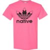 NATIVE - Adult Round-neck T-shirt