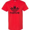 NATIVE - Adult Round-neck T-shirt