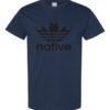 NATIVE - Adult Round-neck T-shirt