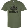 NATIVE - Adult Round-neck T-shirt