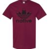 NATIVE - Adult Round-neck T-shirt