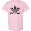 NATIVE - Adult Round-neck T-shirt