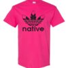NATIVE - Adult Round-neck T-shirt