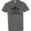 NATIVE - Adult Round-neck T-shirt