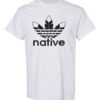NATIVE - Adult Round-neck T-shirt