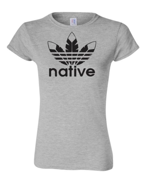 NATIVE - T-shirt Col Rond Pour Femmes
