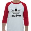 NATIVE - Adult Baseball Tee 3/4 Sleeve