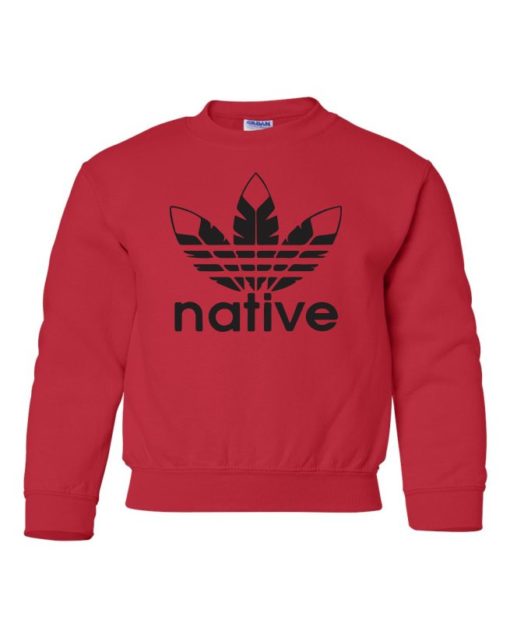 NATIVE - Youth Crew Neck Sweatshirt (Unisex)
