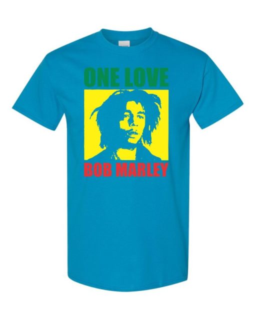 ONE LOVE BOB MARLEY - Adult Round-neck T-shirt